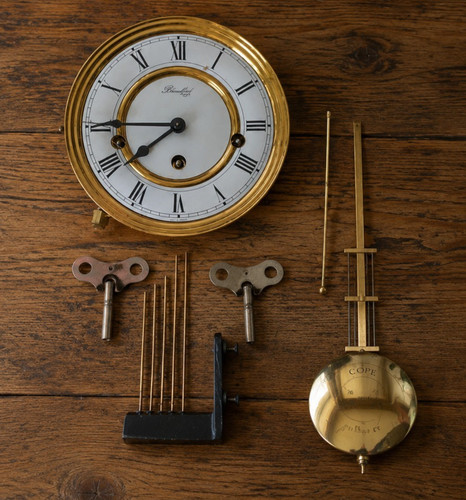 Vintage wall clock - vintage,