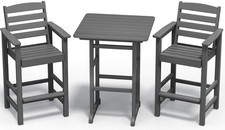 Patio Bar Set 3 pz 23,2 posti