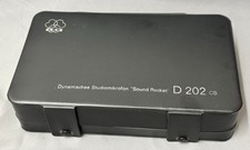 Microfono Vintage AKG D202CS "Sound Rocket" - Documentazione