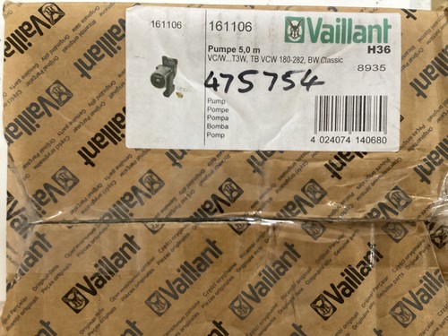 Vaillant 161106 pompa - vaillant,