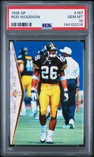 1995 SP - Rod Woodson #187 PSA