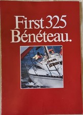 BENETEAU  FIRST 325  -  BROCHURE DEL 1985 CON ALLEGATI