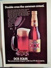 DOS EQUIS BEER / BOOTH'S
