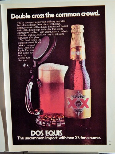 Dos equis beer - equis,