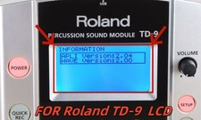 LCD per Roland TD-9 td9