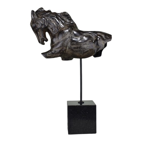Elegante scultura cavallo - scultura,