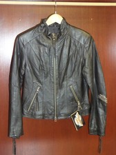 Harley Davidson Donna Pelle Giacca TAGLIA S