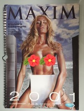 CALENDARIO MAXIM 2001 : ELENOIRE CASALEGNO CALENDAR