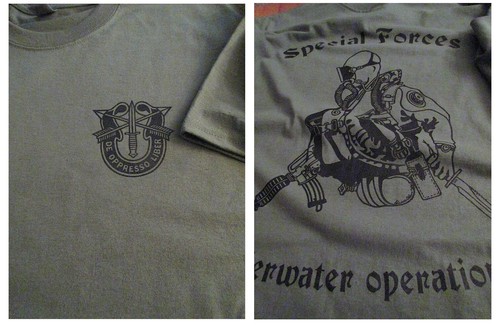 Shirt combat diver - t-shirt,