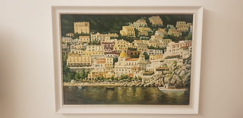 Antonio iovine quadro positano - iovine,