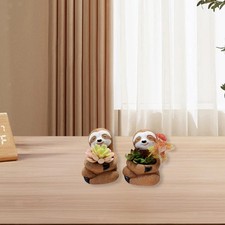 2x fioriere animali vasi di