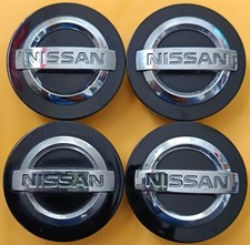 4x Tappo centrale in lega NERO