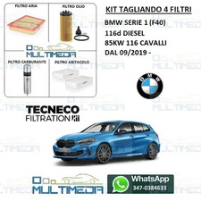 TAGLIANDO 4 FILTRI TECNECO BMW