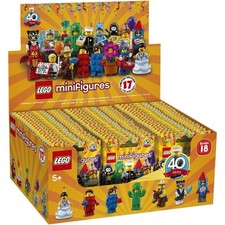 LEGO MINIFIGURES 71021 SERIE 18 BOX 60 BUSTINE SIGILLATE 6213825
