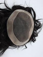 Protesi Capelli Veri Uomo Monofilamento, Cm 18 X 13 Circa Parrucchino Parrucca 