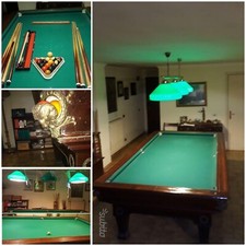 Tavolo da biliardo usato, palissandro, 1876. SMONTAGGIO E RIMONTAGGIO COMPRESI