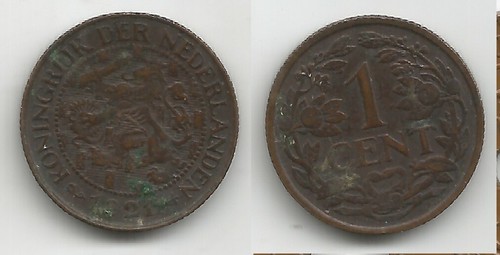 Olanda centesimo 1921 - centesimo, km#