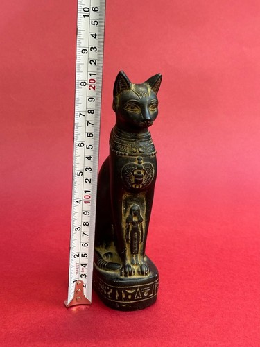 Statua gatto dolce pietra