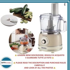 Ariete 1781 Robot da Cucina Vintage 1000W 2,1 L Beige – Multifunzione Impasti