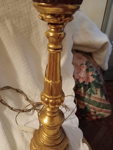 Antico candeliere lampada - candeliere,