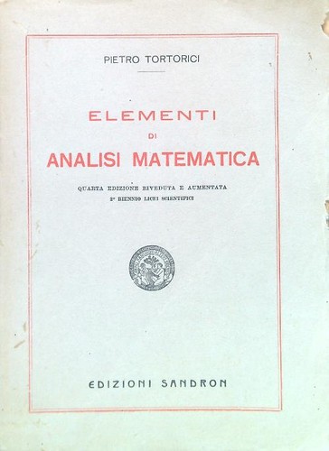 Elementi analisi matematica - elementi,