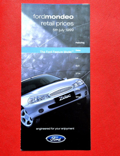 Listino prezzi ford mondeo - listino,