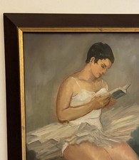 Dipinto ritratto ad olio