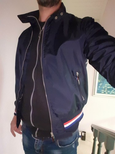 Giubbino moncler leggero blu - leggero,