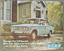 Foglio brochure vendita Fiat