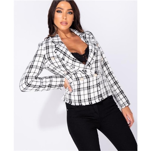 Quadrettato donna boucle - quadrettato,
