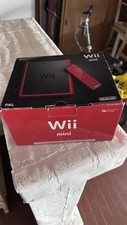 Nintendo Wii Mini Console Rossa Completa Di Cavi , Scatola Originale