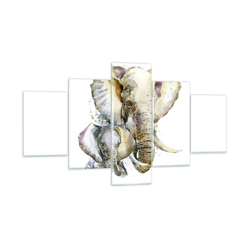 Quadro vetro 125x70cm - su,