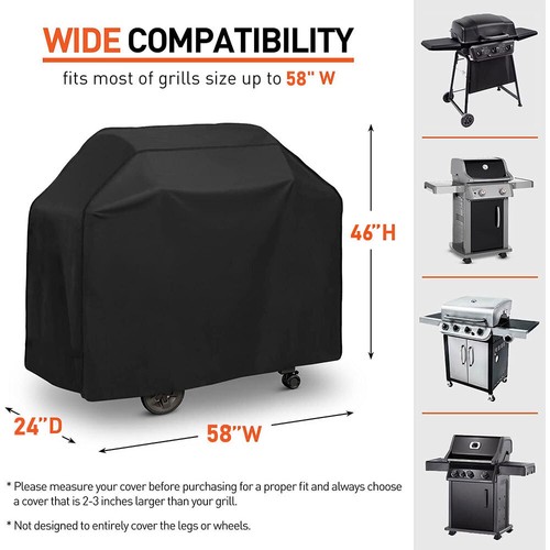 Inch bbq gas - inch, cover