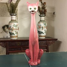 GRANDE GATTA IN CERAMICA ANNI