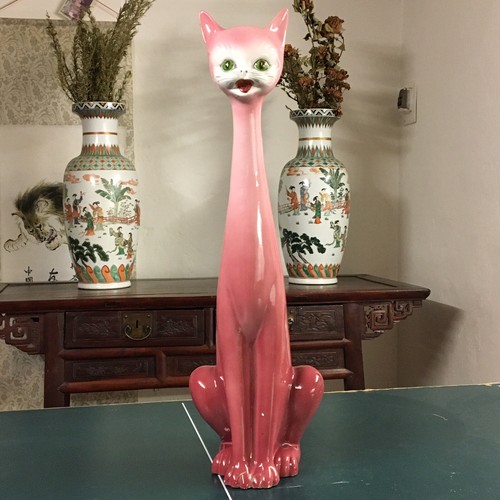 Grande gatta ceramica anni - grande,