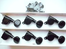 Kluson Modern "Roundback" / Oval / 6 L Nero