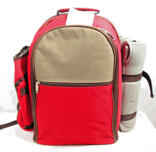 Busta rossa zaino picnic - busta,