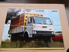 RARO MANIFESTO POSTER ORIGINALE CAMION FIAT 90 NC 90NC