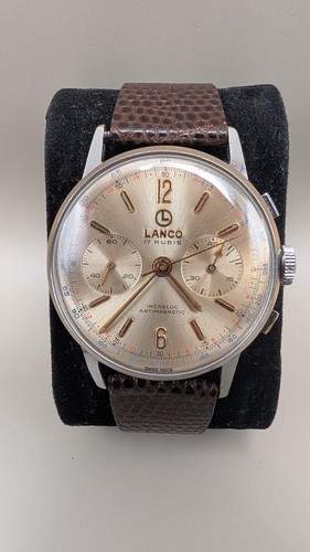 Lanco vintage chronograph - vintage, 17