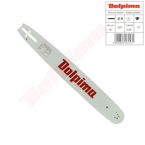 Barra motosega dolpima 45cm - barra,