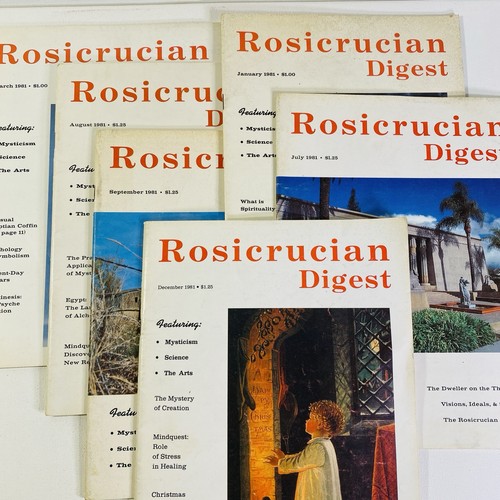 Lot rosicrucian digest - lot,