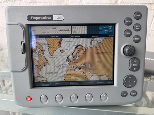 Raymarine c80 gps chartplotter - raymarine,