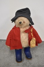 Vintage 1974 Gabrielle Designs Orso Paddington - 50 cm, stivali Dunlop, etichetta