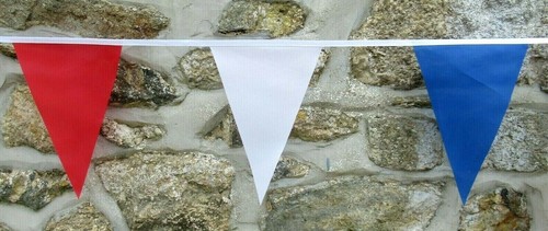 Bunting rosso bianco blu - bunting,