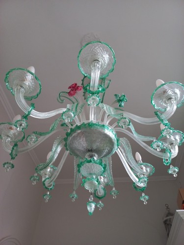Lampadario murano antico - lampadario,