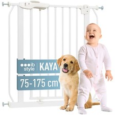 ib style® KAYA cancelletto di sicurezza per bambini cancello barriera Auto-Close