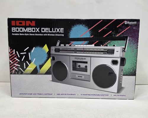 Ion audio boombox deluxe - audio,