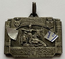 Medaglia Convegno Ginnastico 45° Anniversario Unione e Forza Saronno 1933 Arg.