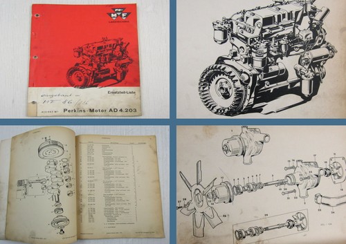 Motore perkins ad4 203 lista - motore, ad4.203