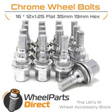 Wheel Bolts (16) 12x1.25 Flat